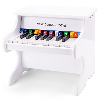 New Classic Toys - Piano Blanche - 18 touches